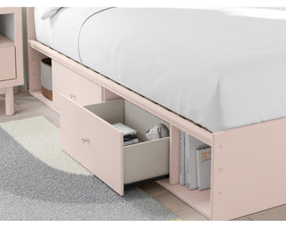 Wistenpine Full Upholstered Panel Bed with Storage