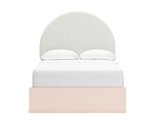 Wistenpine Full Upholstered Panel Bed with Storage