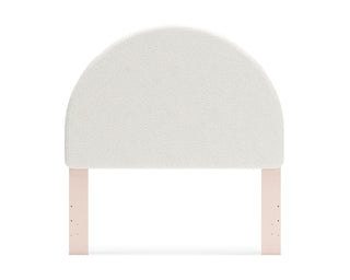 Wistenpine Full Upholstered Panel Headboard, Dresser and Mirror