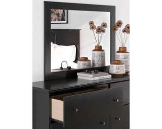 Maribel Twin Panel Bed, Dresser, Mirror and Nightstand