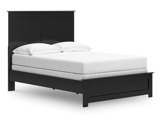 Maribel Full Panel Bed with Dresser, Mirror and 2 Nightstands