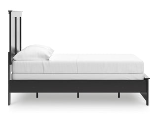 Maribel Full Panel Bed, Dresser and Mirror