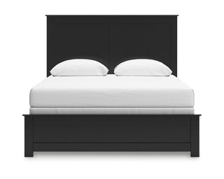 Maribel Queen Panel Bed with Dresser and Mirror