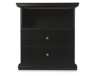 Maribel Queen Panel Bed, Dresser, Mirror, Chest and Nightstand