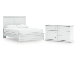 Bostwick Shoals Queen Panel Bed and Dresser