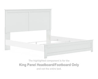 Bostwick Shoals King Panel Headboard/Footboard