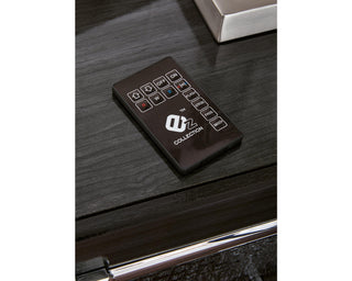 Kaydell King Upholstered Panel Platform Bed