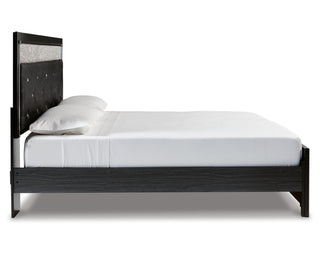 Kaydell King Upholstered Panel Platform Bed