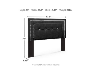 Kaydell Queen Upholstered Panel Headboard