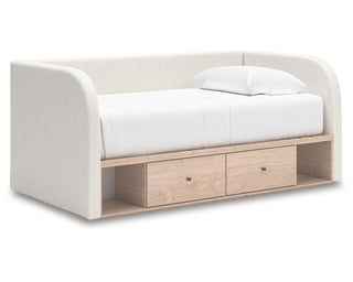 Arloster Full Upholstered Day Bed with Storage