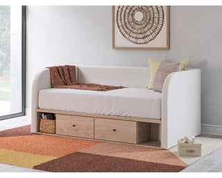 Arloster Full Upholstered Day Bed with Storage
