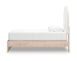 Arloster Twin Upholstered Panel Bed