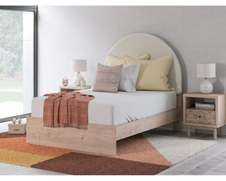 Arloster Full Upholstered Panel Bed