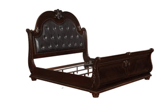 STANLEY K/Q SLEIGH HEADBOARD POST