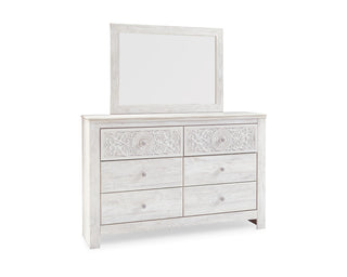 Paxberry Queen Panel Bed, Dresser and Mirror