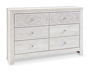 Paxberry Full Panel Bed, Dresser and Nightstand
