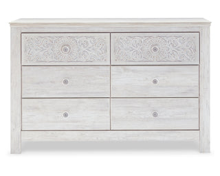 Paxberry Full Panel Bed, Dresser and Nightstand