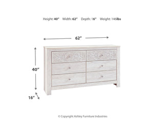Paxberry Queen Panel Bed, Dresser, 2 Chests and 2 Nightstands