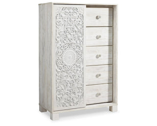 Paxberry Queen Panel Bed and Chest