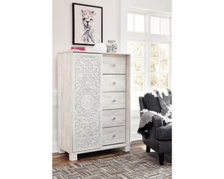 Paxberry Queen Panel Bed, Dresser and Chest