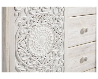 Paxberry Full Panel Bed, Chest and Nightstand