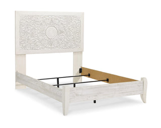 Paxberry Full Panel Bed and Nightstand