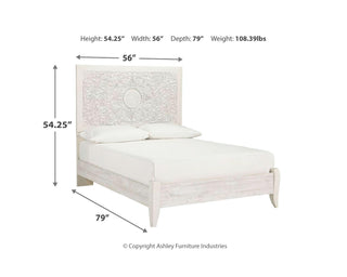 Paxberry Full Panel Bed, Dresser and Nightstand