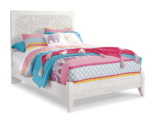 Paxberry Full Panel Bed, Chest and Nightstand