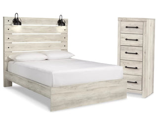 Cambeck Queen Panel Bed and Chest