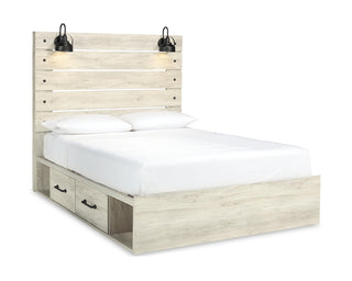 Cambeck Queen Storage Bed, Chest and Nightstand