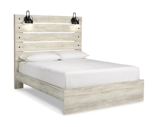 Cambeck Queen Panel Bed and 2 Nightstands