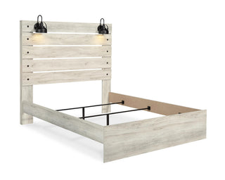 Cambeck Queen Panel Bed and 2 Nightstands