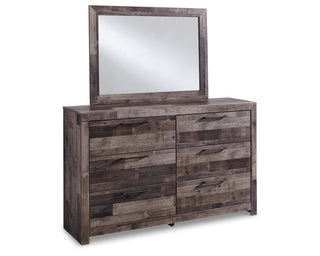 Derekson King Panel Headboard, Dresser, Mirror and Nightstand