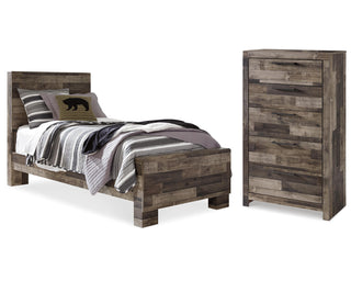 Derekson Twin Panel Bed and Chest