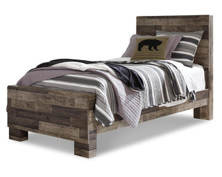 Derekson Twin Panel Bed and Dresser