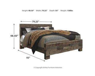 Derekson King Panel Bed