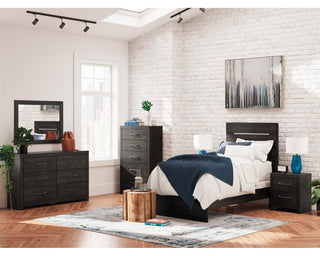 Hollivern Twin Panel Bed