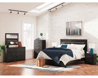Hollivern King Panel Bed