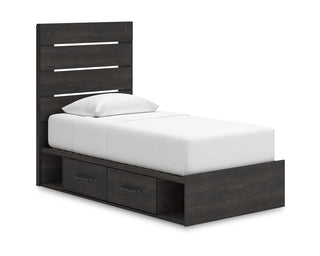 Hollivern Twin Panel Storage Bed