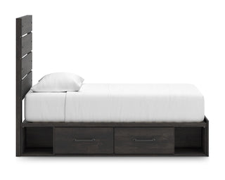 Hollivern Twin Panel Storage Bed