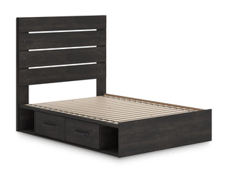 Hollivern Full Panel Storage Bed
