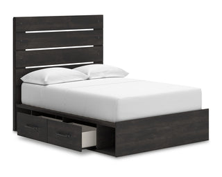 Hollivern Full Panel Storage Bed