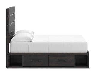 Hollivern Full Panel Storage Bed