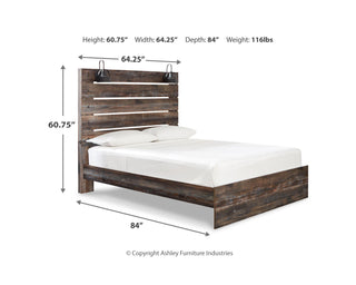 Drystan Queen Panel Bed