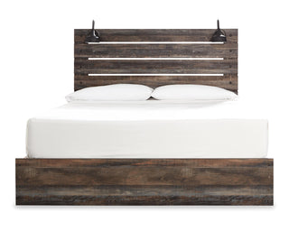 Drystan King Panel Bed with 4 Storage Drawers