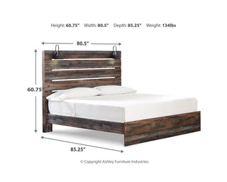 Drystan King Panel Bed