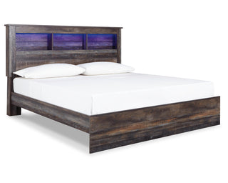 Drystan King Bookcase Bed