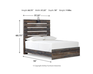 Drystan Full Panel Bed