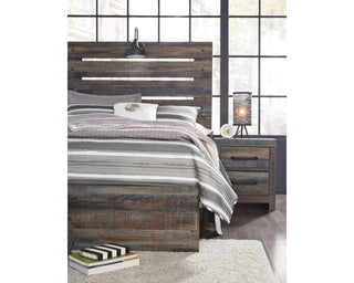 Drystan Full Panel Bed and 2 Nightstands