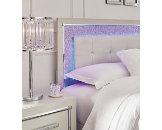 Zyniden Queen Upholstered Panel Bed